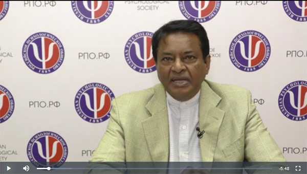 A short interview of the journal "Psychology in Russia: State of the Art" with the most famous psychologist from Africa – Dr. Saths Cooper